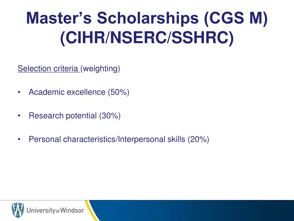 master s scholarships cgs m cihr nserc sshrc 3