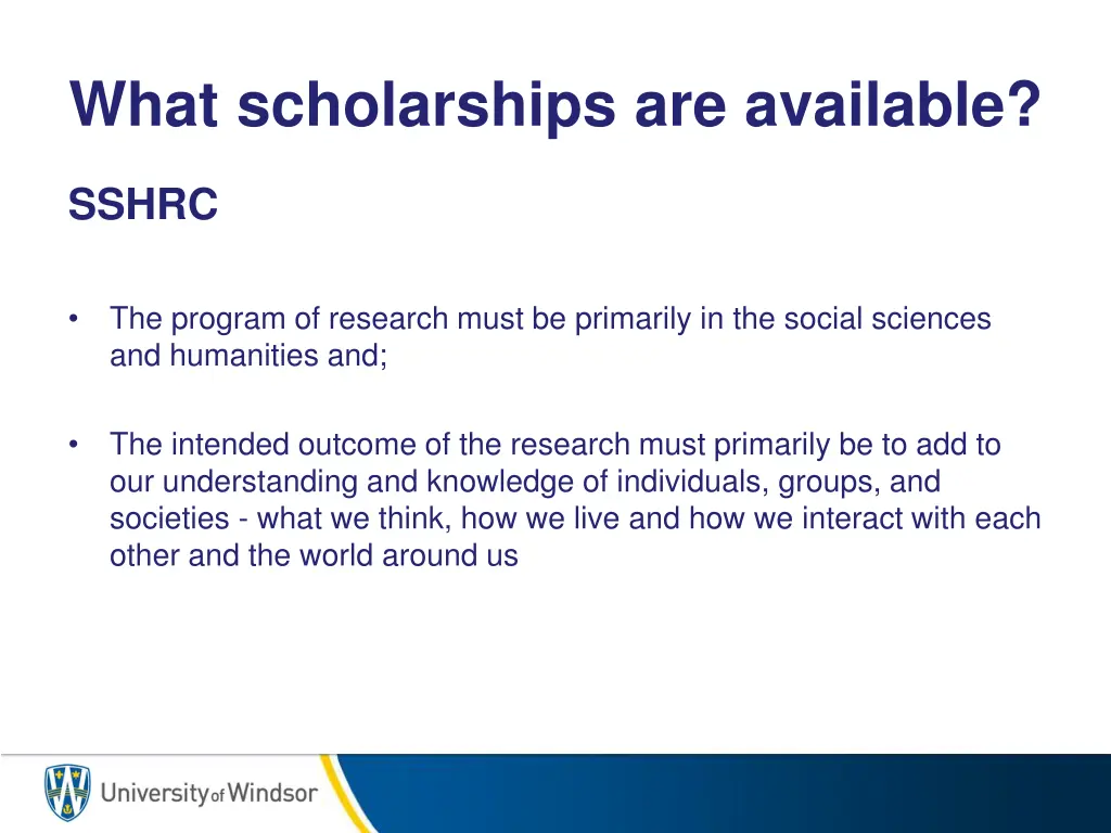 what scholarships are available 2