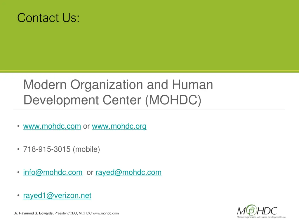 contact us