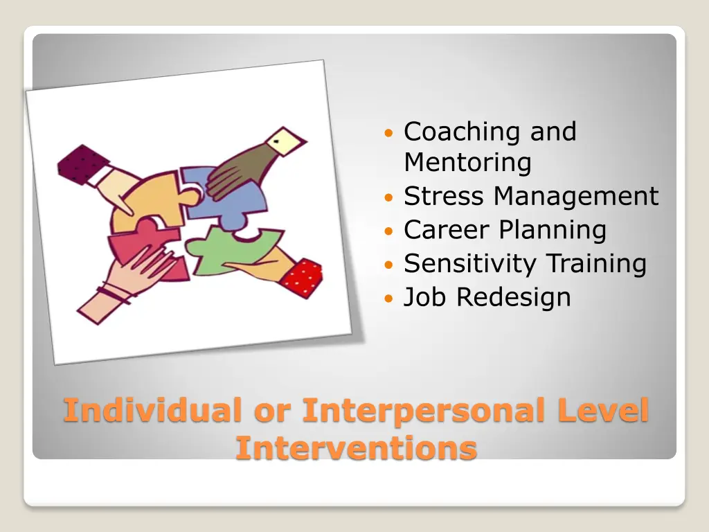 coaching and mentoring stress management career