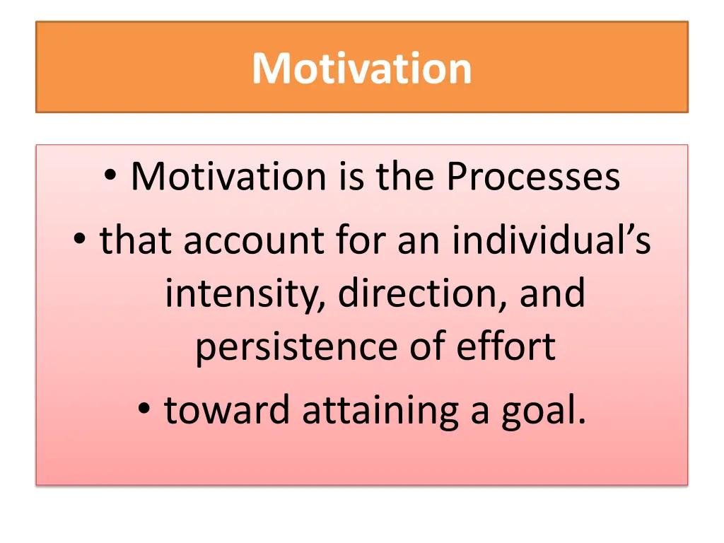 motivation 1