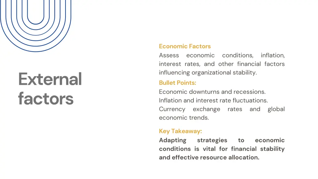 economic factors assess interest rates and other