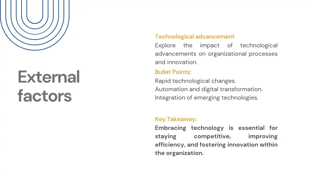 technological advancement explore