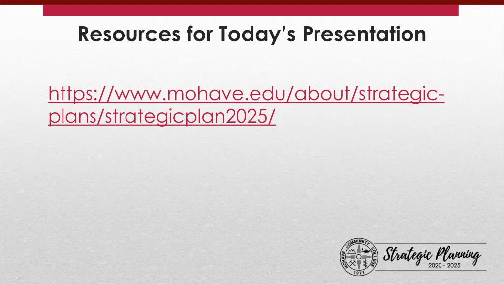 resources for today s presentation