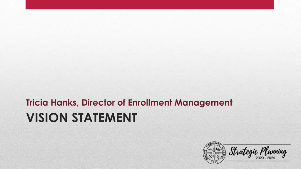 tricia hanks director of enrollment management