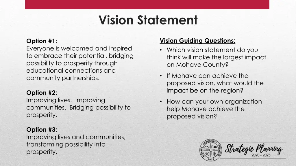 vision statement 1