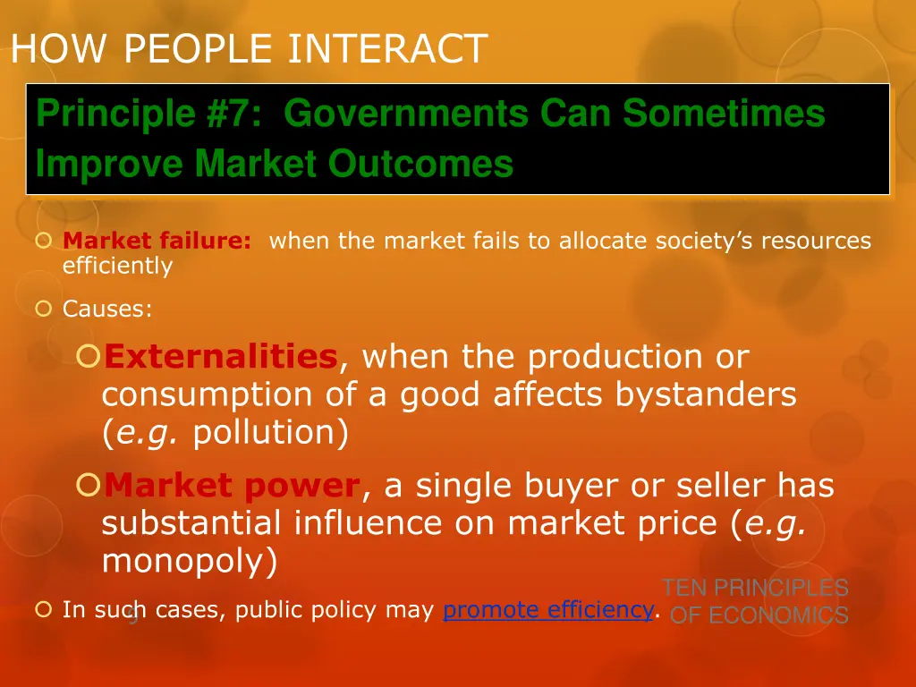how people interact principle 7 governments 1
