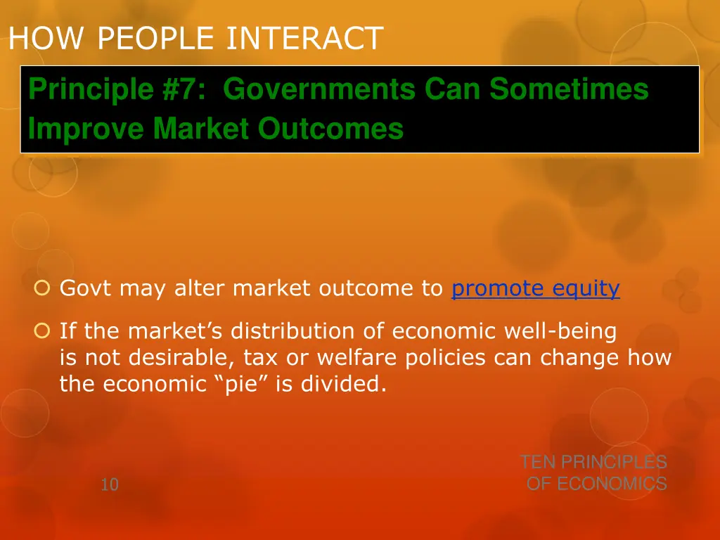 how people interact principle 7 governments 2