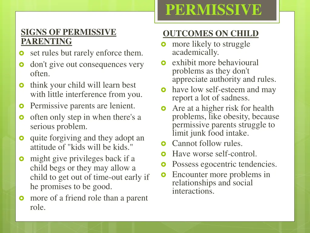 permissive