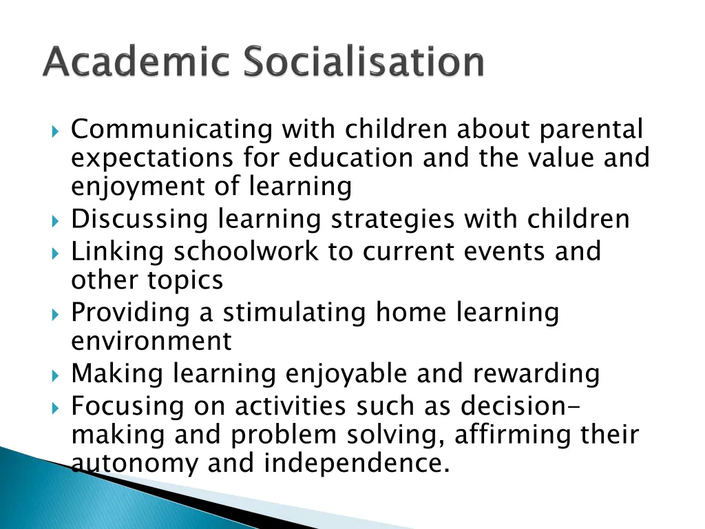 communicating with children about parental