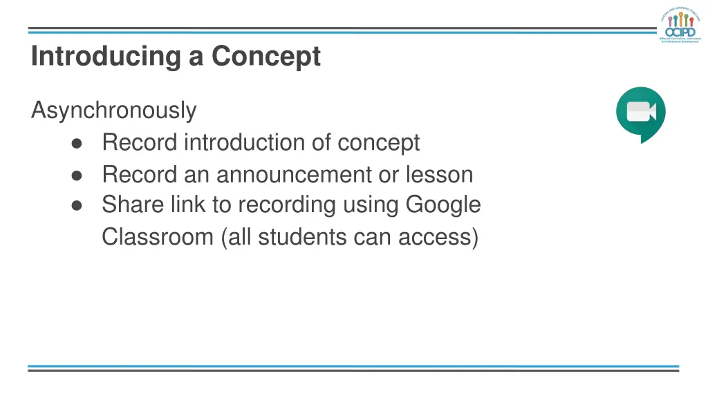 introducing a concept 1