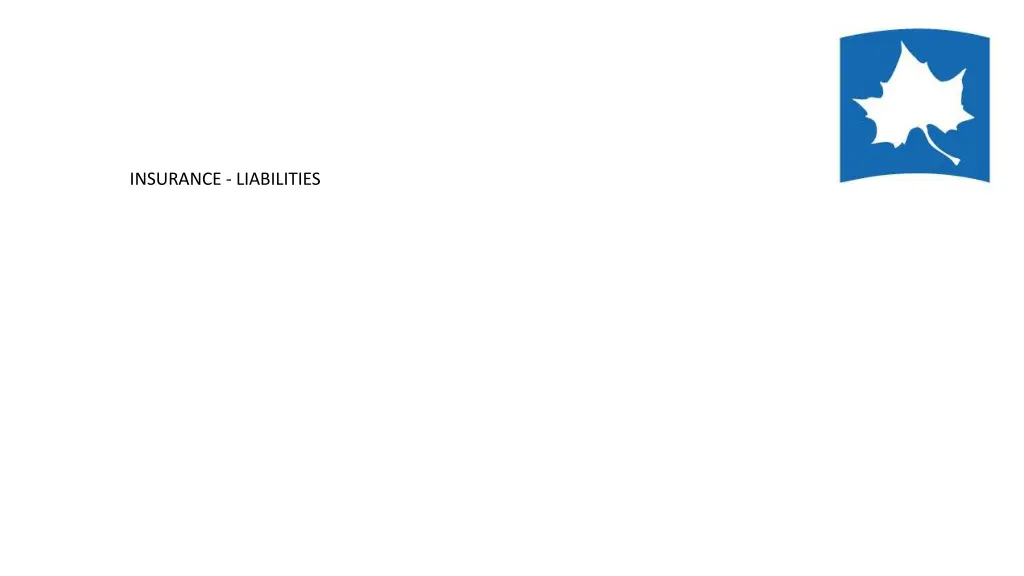 insurance liabilities