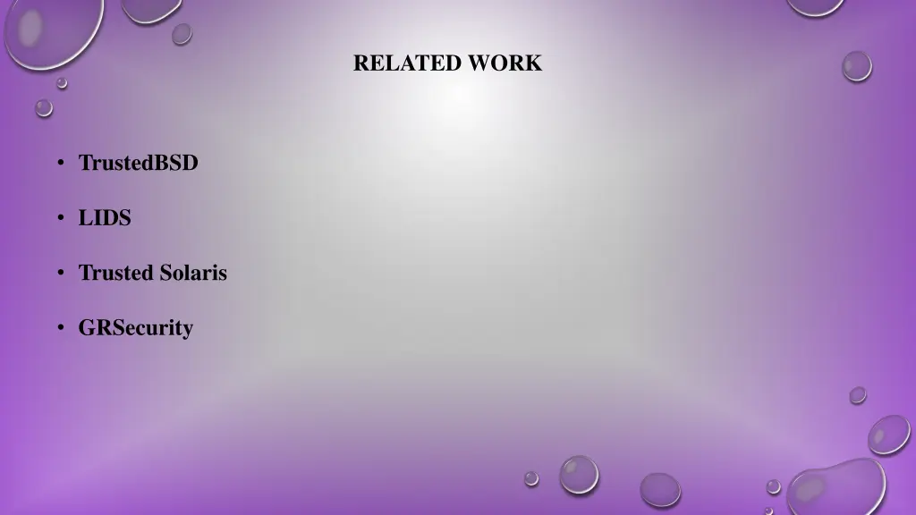 related work