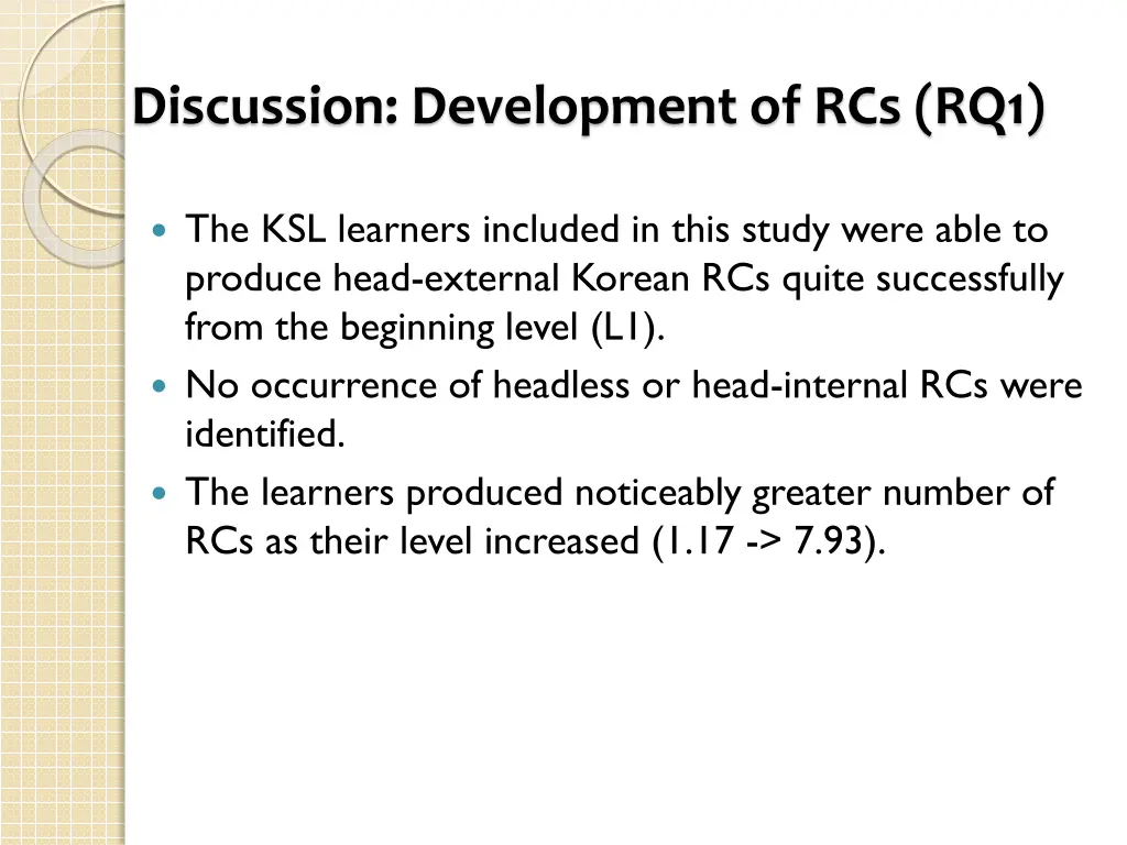 discussion development of rcs rq1 1