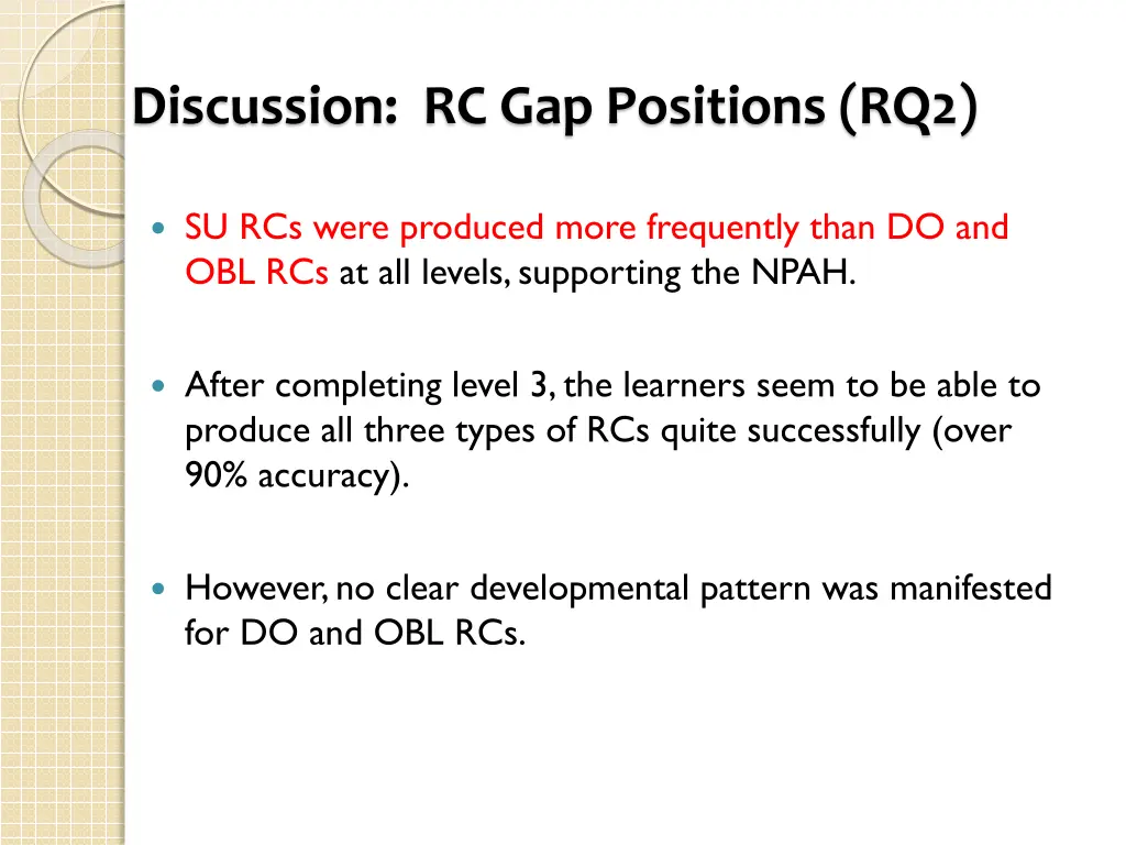 discussion rc gap positions rq2