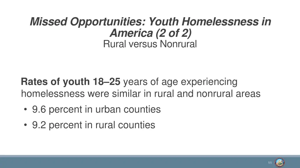 missed opportunities youth homelessness 5