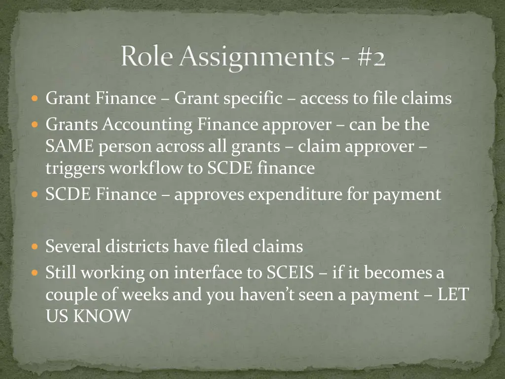 role assignments 2