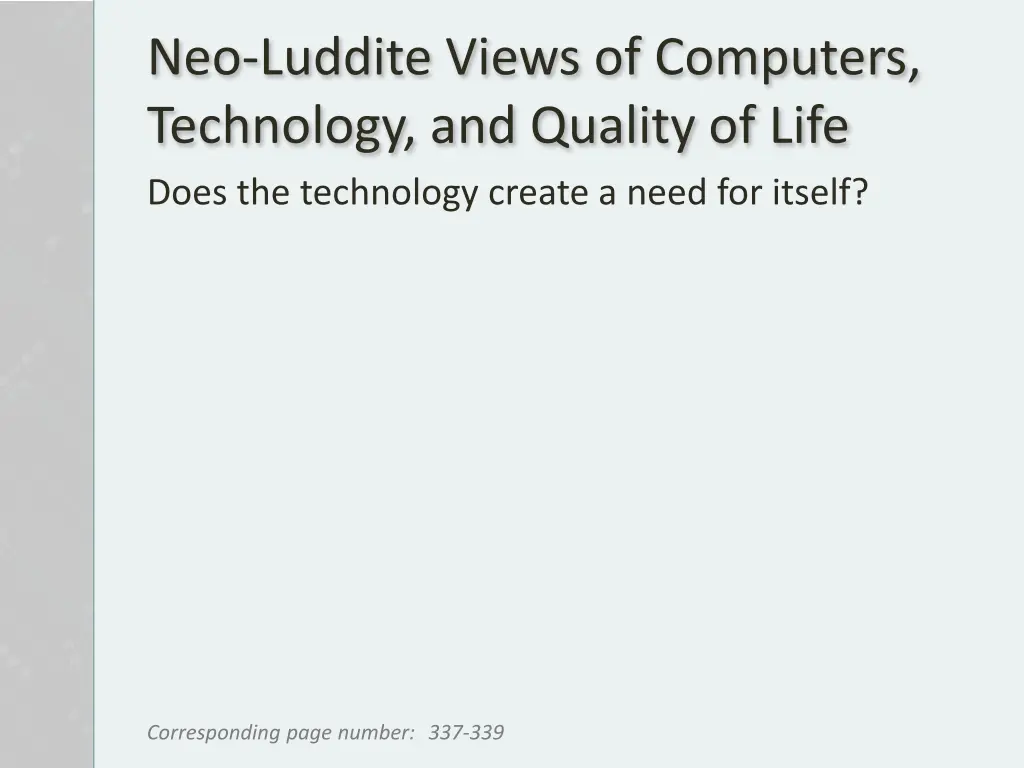 neo luddite views of computers technology 3