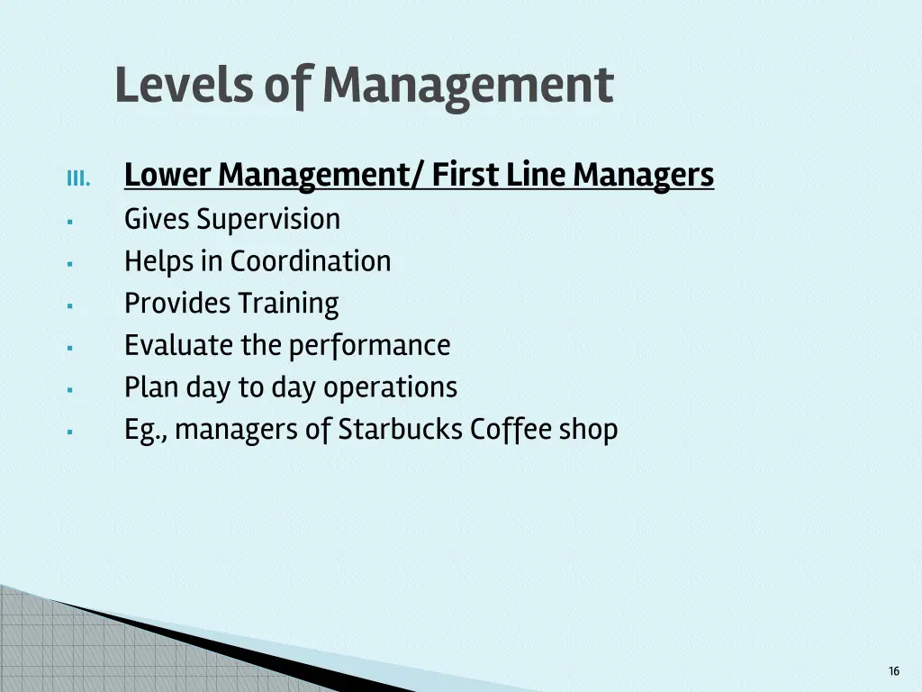 levels of management 3