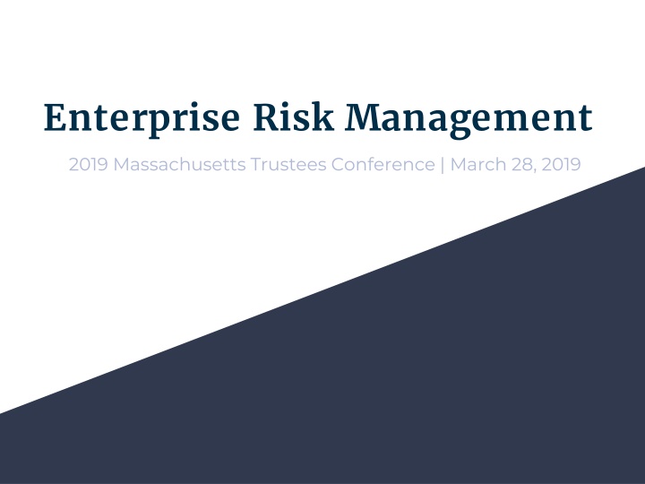 enterprise risk management