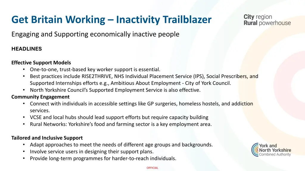 get britain working inactivity trailblazer 2