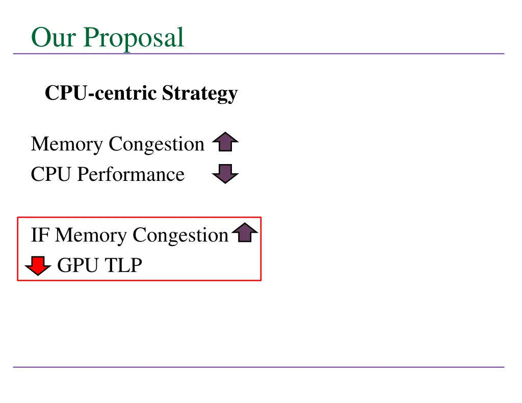our proposal 5