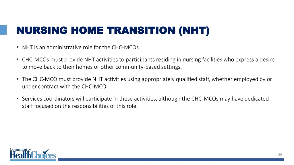 nursing home transition nht nursing home