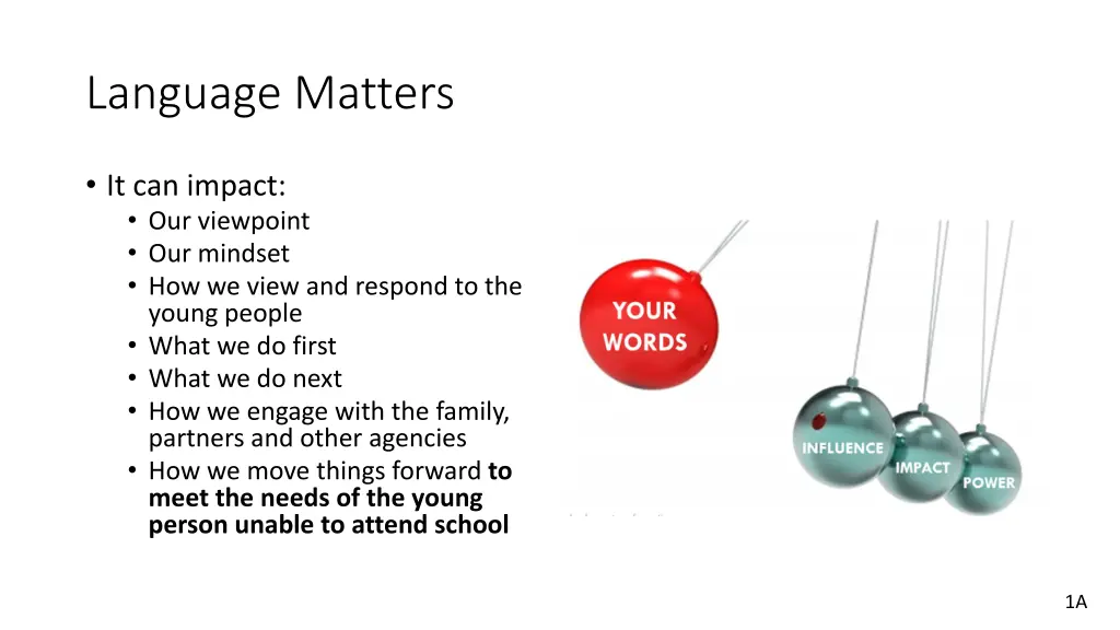 language matters