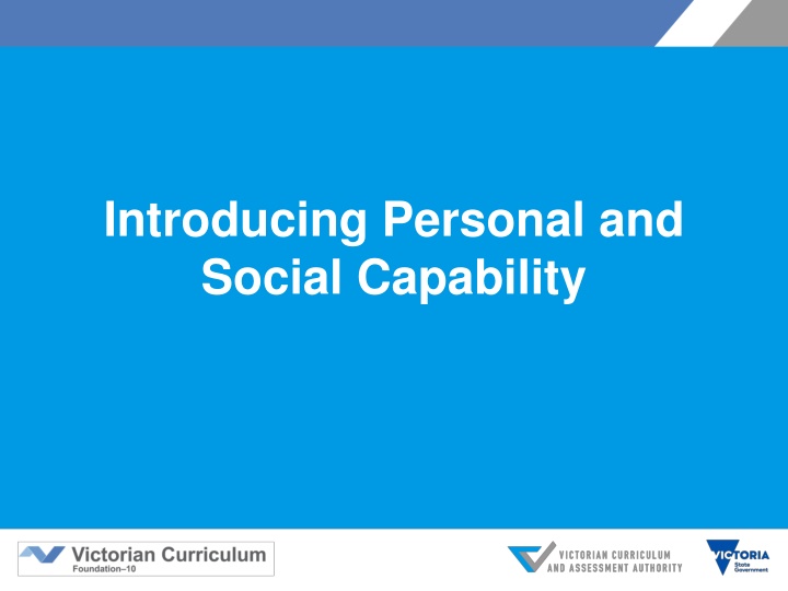 introducing personal and social capability