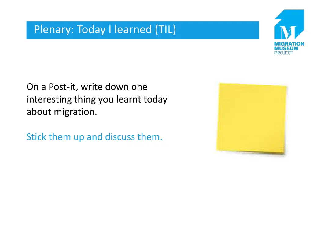 plenary today i learned til