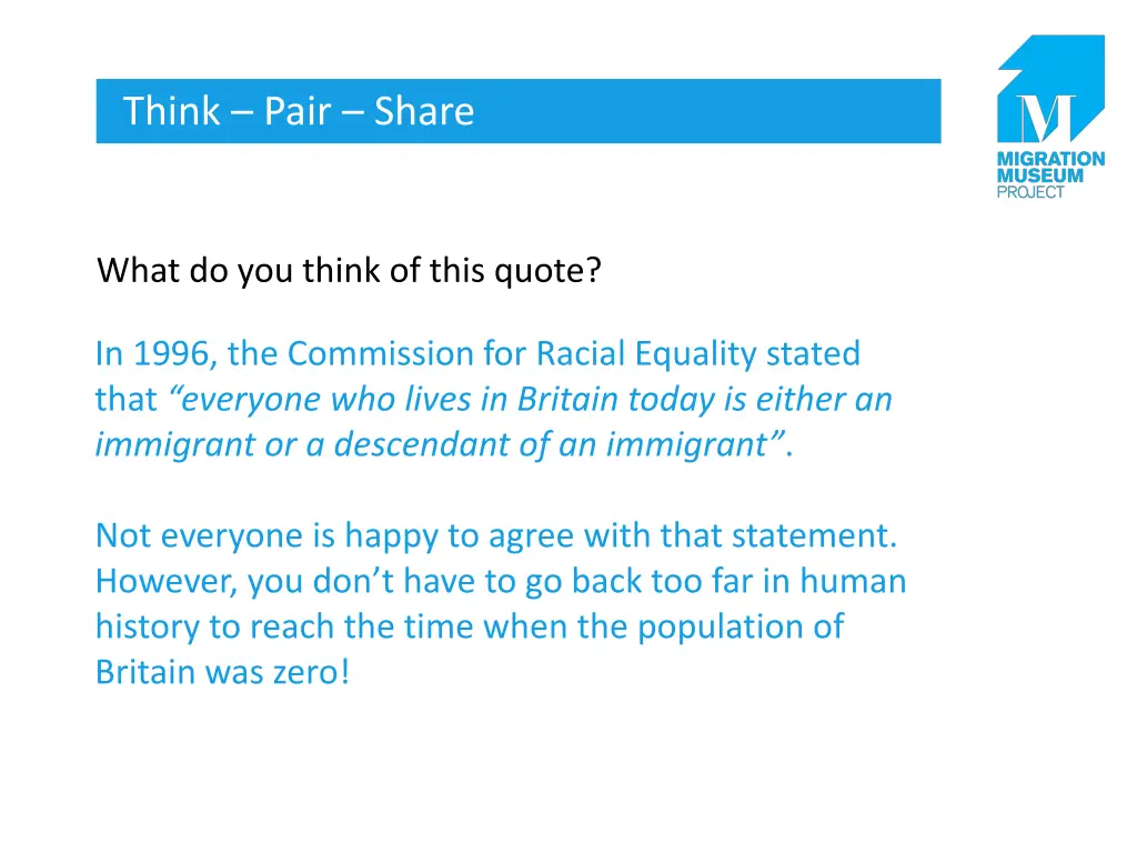 think pair share
