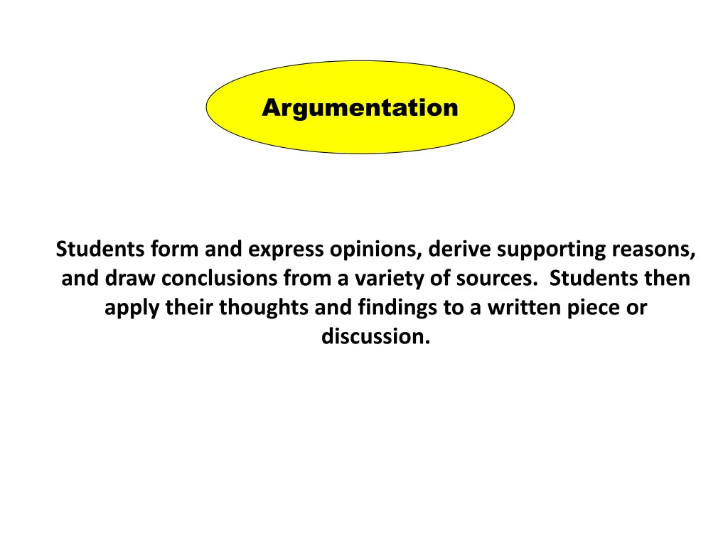 argumentation