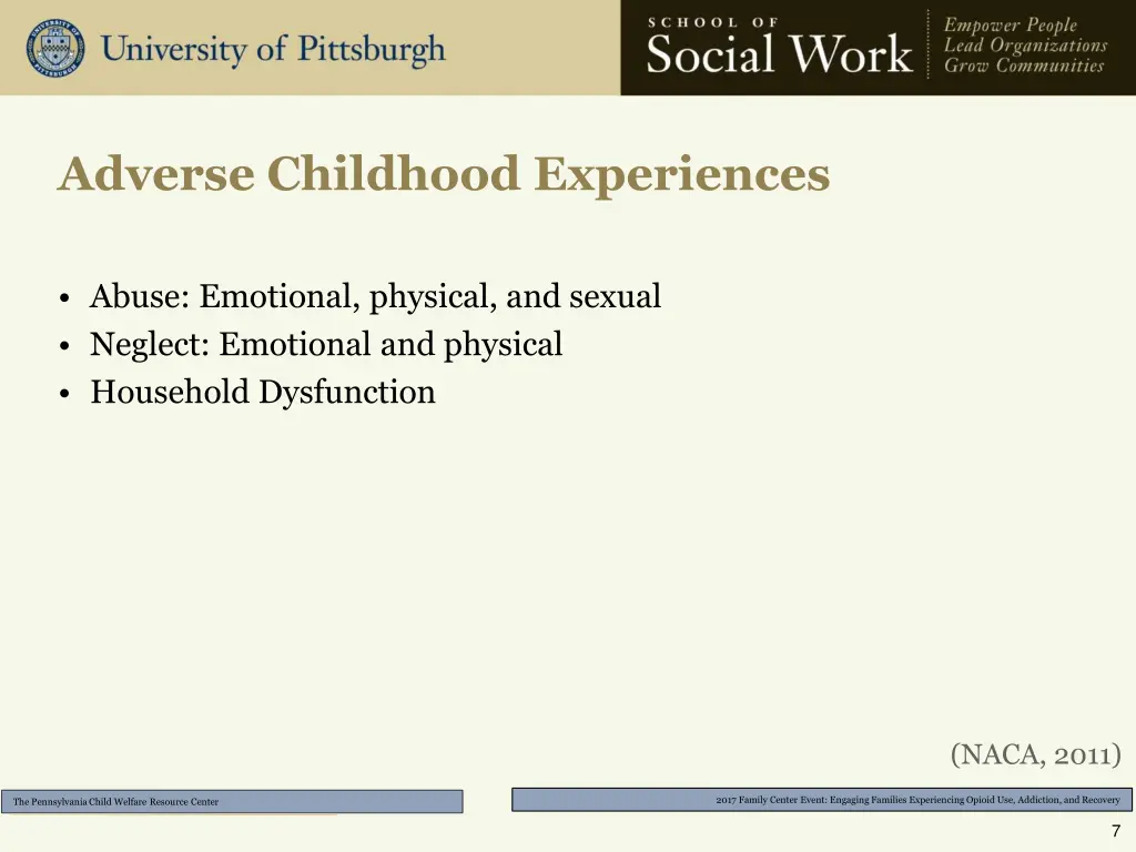 adverse childhood experiences