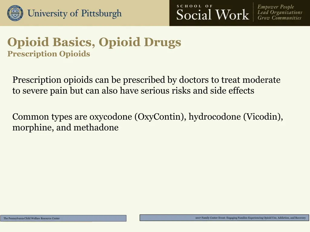 opioid basics opioid drugs prescription opioids