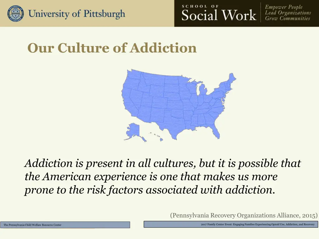 our culture of addiction