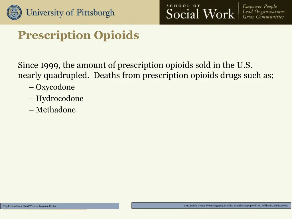 prescription opioids