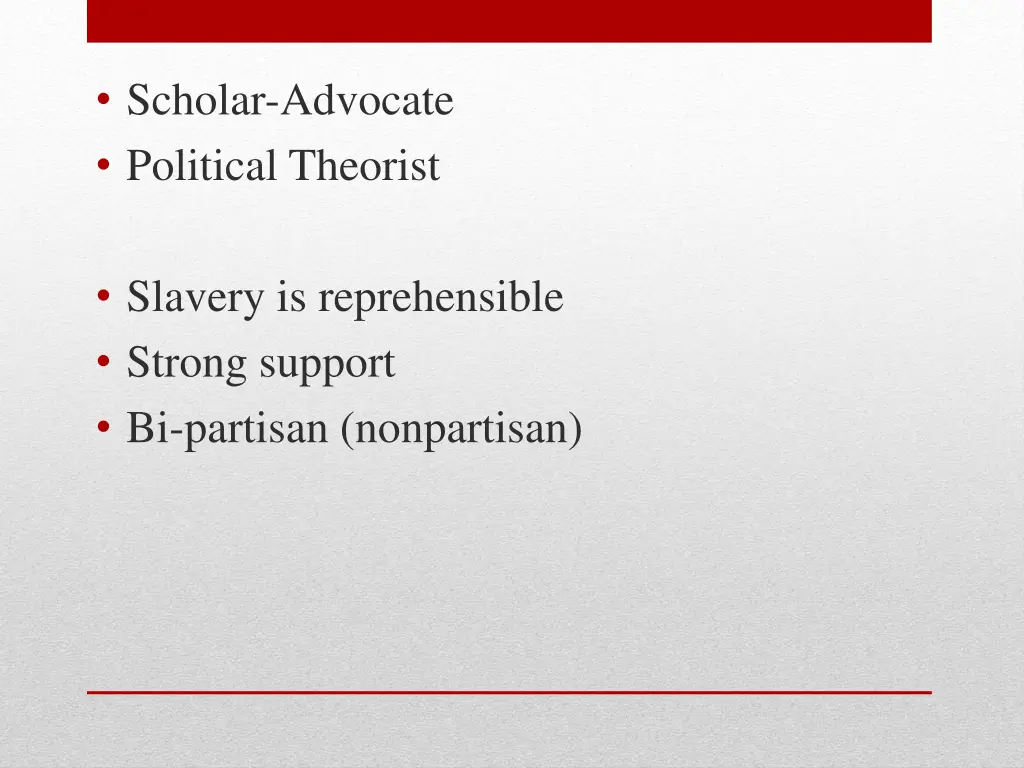 scholar advocate political theorist