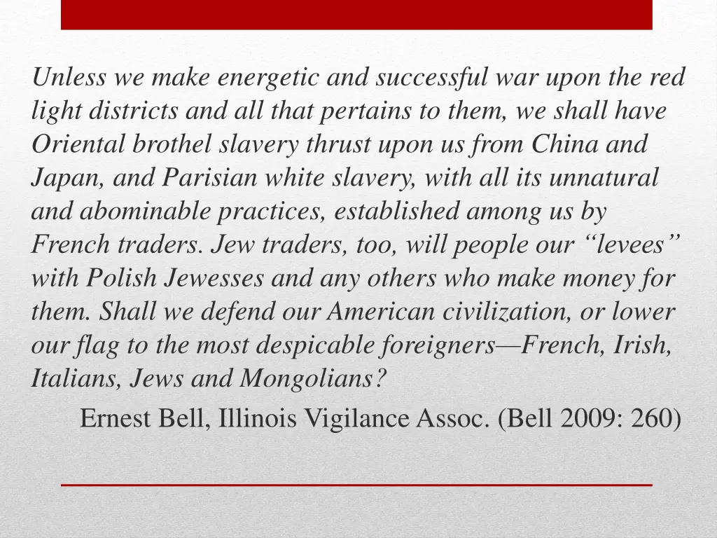 unless we make energetic and successful war upon