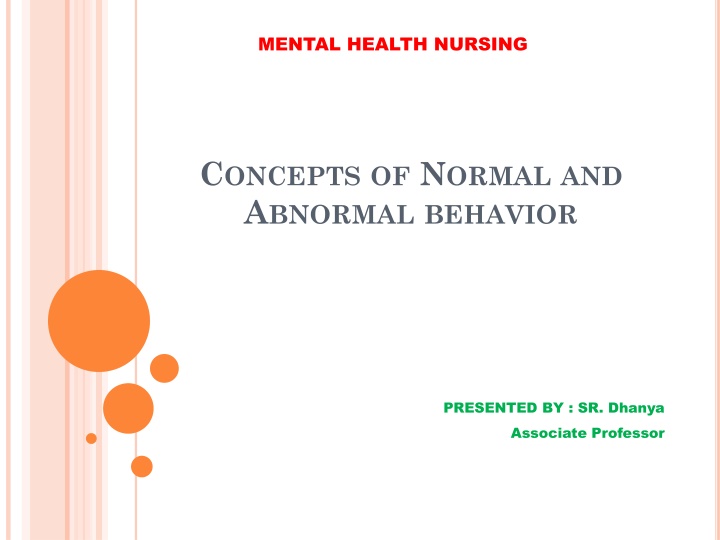 mental health nursing