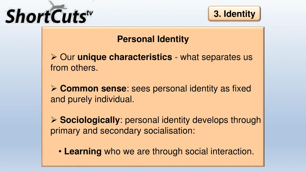 3 identity 3