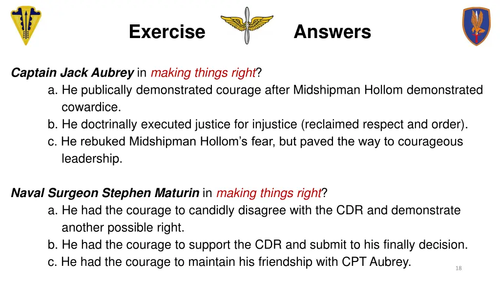 exercise answers 2
