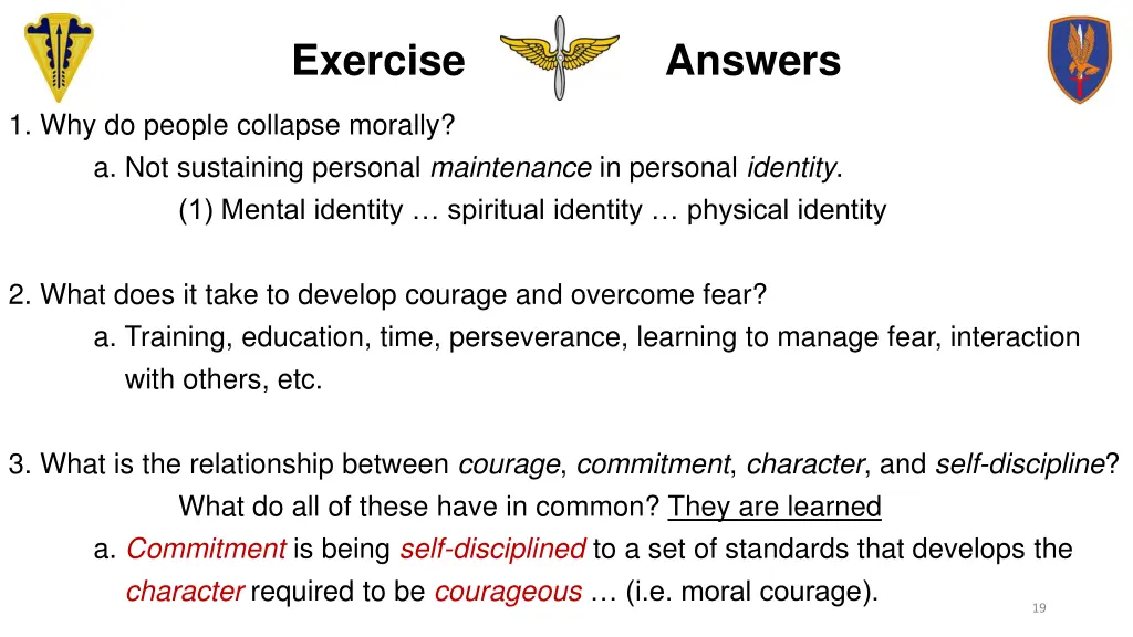 exercise answers 3