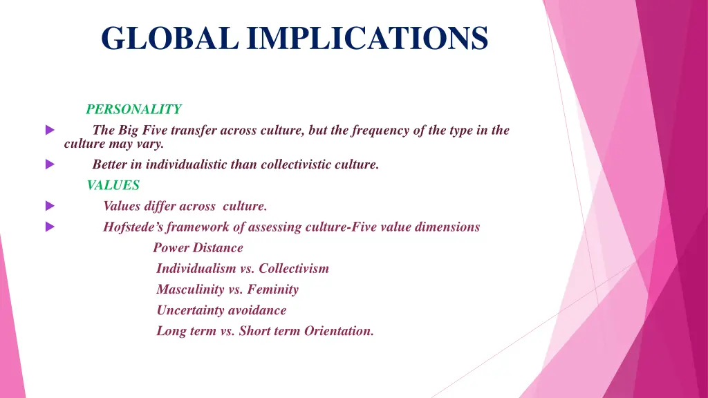 global implications