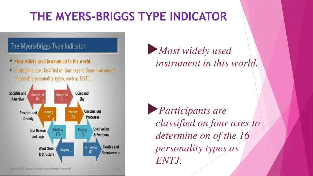 the myers briggs type indicator