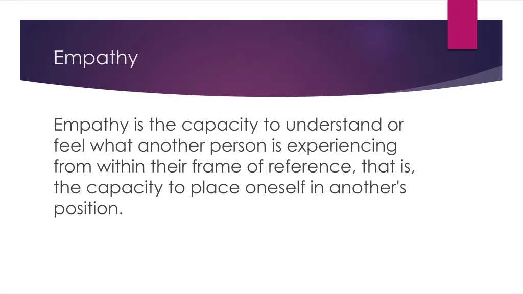 empathy