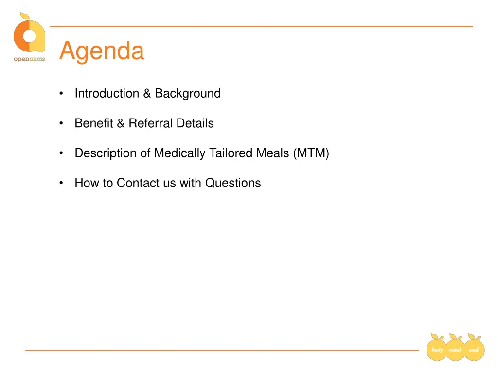 agenda