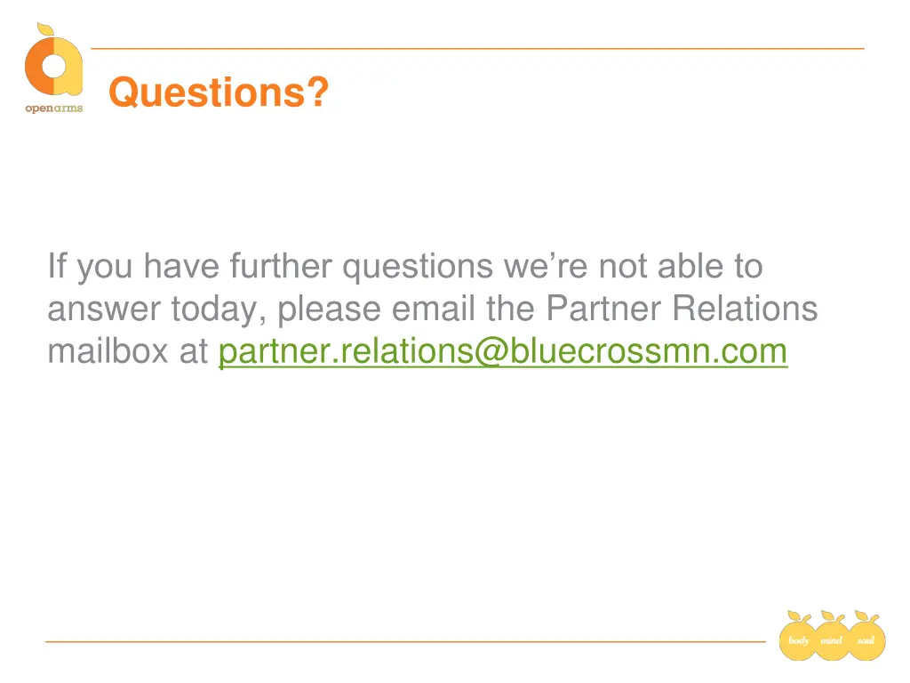 questions