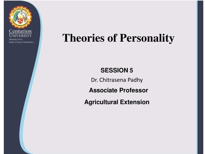 theories of personality