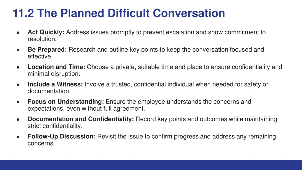 11 2 the planned difficult conversation