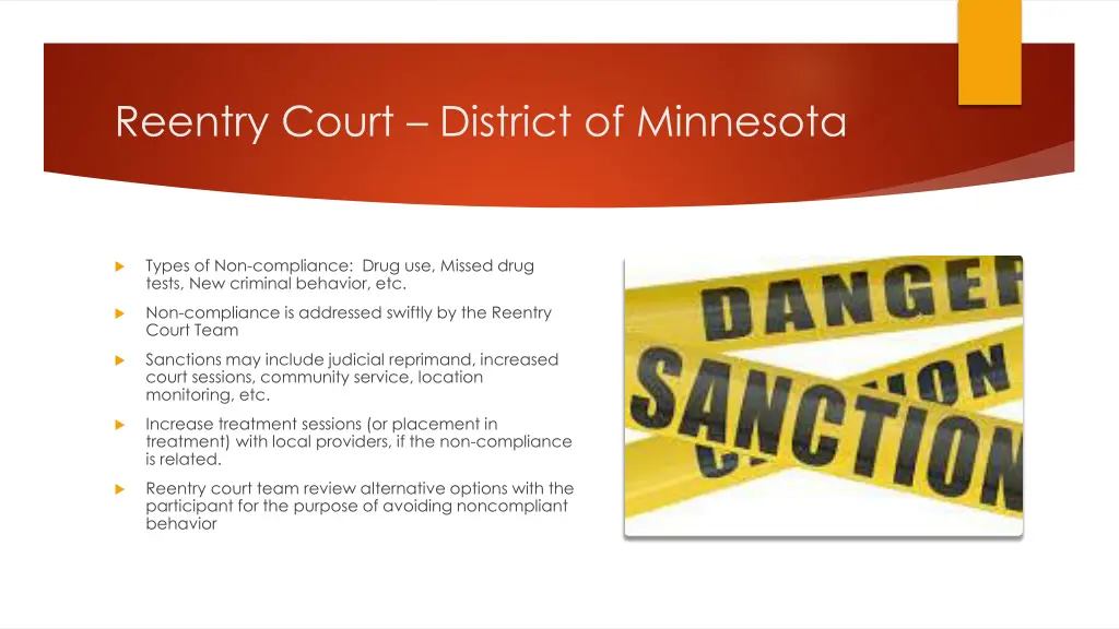reentry court district of minnesota 9